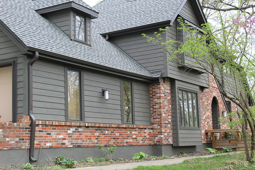 LP SmartSide horizontal lap siding home