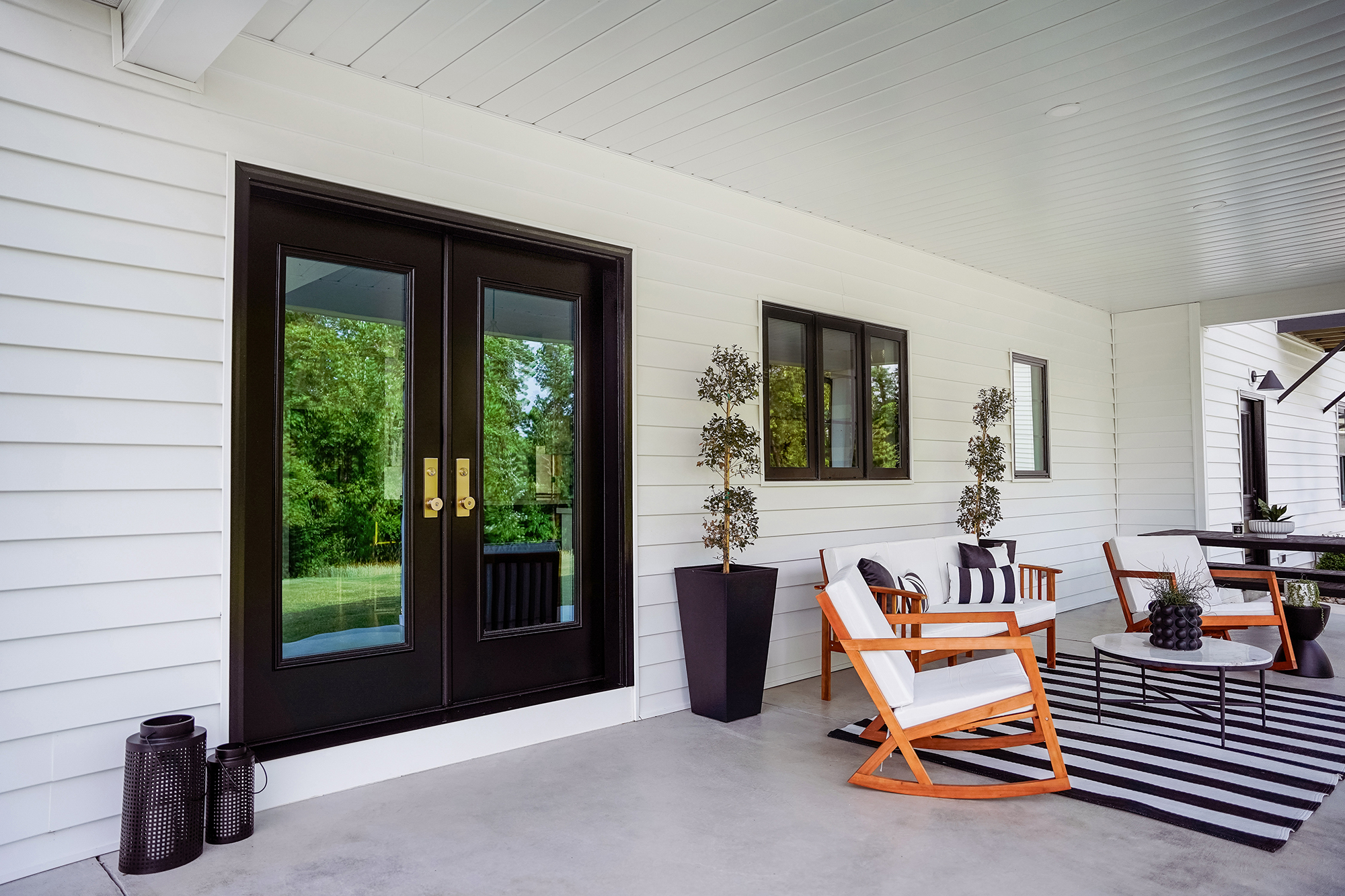 ProVia entry door with sidelites